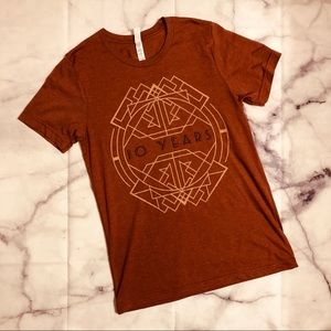 10 years Band tshirt